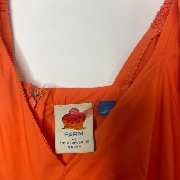 Farm Rio Colorblock Puff Sleeve Maxi Dress - Picture 4 of 7